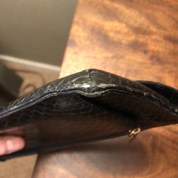 Hobo leather snakeskin clutch/wallet/cardholder - Picture 10 of 10